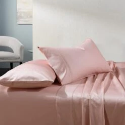 Soho 1000 TC Cotton Sheet Set Blush -MANCHESTER COLLECTION Sales 1000TC BLUSH 4