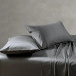 Soho 1000 TC Cotton Sheet Set Charcoal -MANCHESTER COLLECTION Sales 1000TC CHARCOAL 4