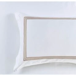 Ritz 1000 TC Embroidered Mocha Quilt Cover Set -MANCHESTER COLLECTION Sales 1000TC QCS MOCHA 2