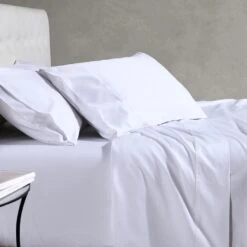 Soho 1000 Thread Count Cotton Sheet Set White -MANCHESTER COLLECTION Sales 1000TC WHITE 1