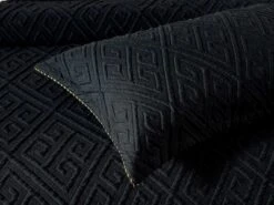 Amalfi Black Quilt Cover Set 7 Amalfi Black Quilt Cover Set -MANCHESTER COLLECTION Sales 30966 2
