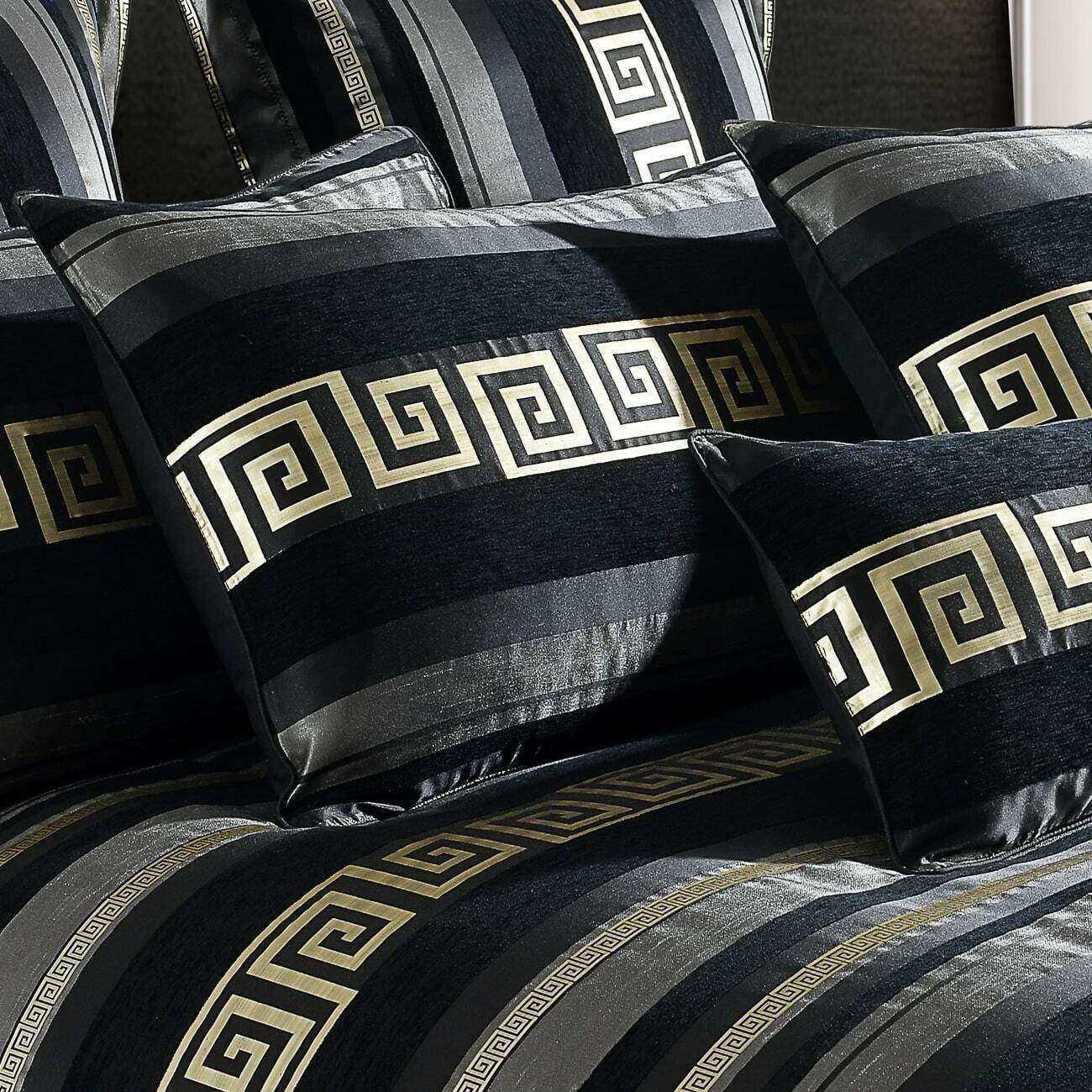 Ambrose Gold Quilt Cover Set 6 Ambrose Gold Quilt Cover Set - Image 4