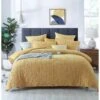 Oslo Mustard Quilt Cover Set -MANCHESTER COLLECTION Sales 31528
