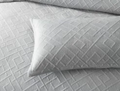 Kolt Quilt Cover Set Grey -MANCHESTER COLLECTION Sales 31728 2