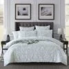 Arden Silver Quilt Cover Set -MANCHESTER COLLECTION Sales 31913