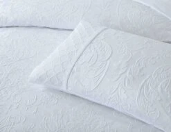 Montana Snow White Quilt Cover Set -MANCHESTER COLLECTION Sales 31914 3