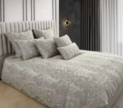 Everly Taupe Quilt Cover Set -MANCHESTER COLLECTION Sales 32004 2