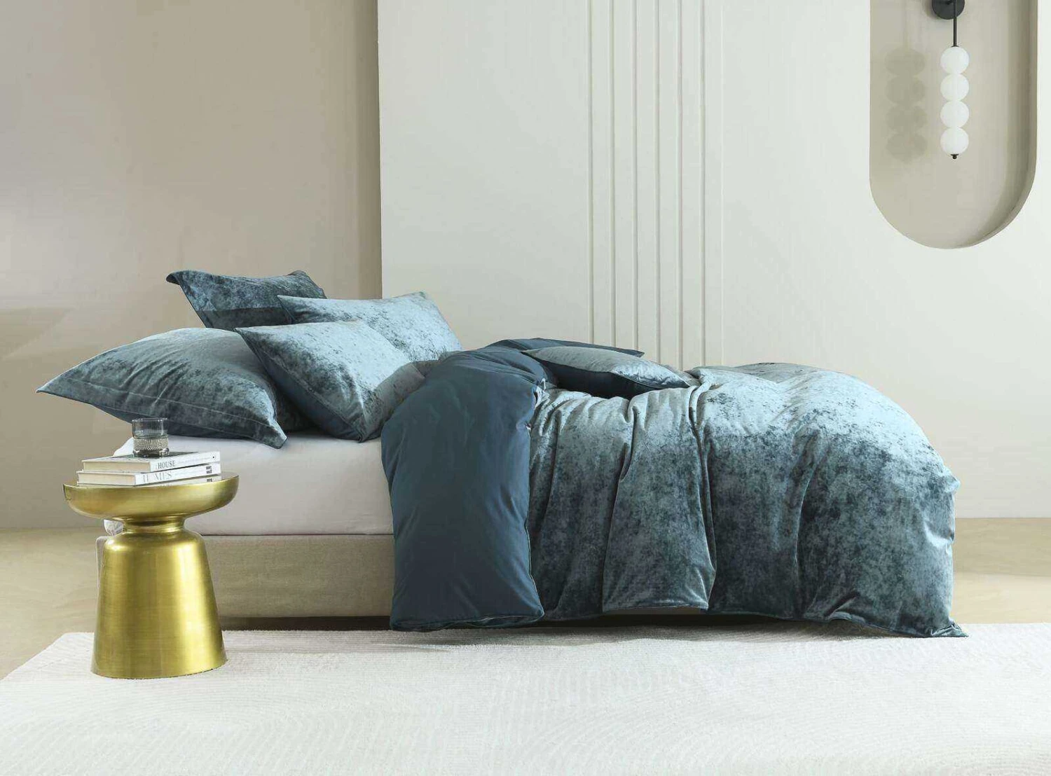 Cody Steel Velvet Quilt Cover Set 10 Cody Steel Velvet Quilt Cover Set - Image 8