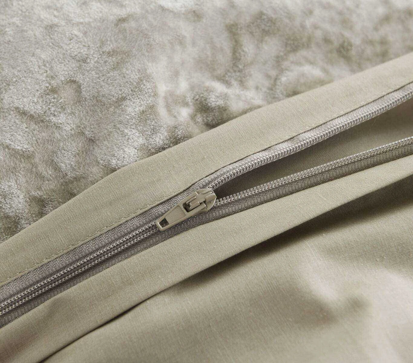Cody Natural Velvet Quilt Cover Set 13 Cody Natural Velvet Quilt Cover Set - Image 11