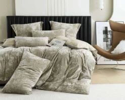Cody Natural Velvet Quilt Cover Set 15 Cody Natural Velvet Quilt Cover Set -MANCHESTER COLLECTION Sales 32036 2