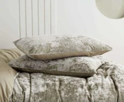 Cody Natural Velvet Quilt Cover Set 21 Cody Natural Velvet Quilt Cover Set -MANCHESTER COLLECTION Sales 32036 8