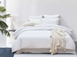 Bamboo White Quilt Cover Set 9 Bamboo White Quilt Cover Set -MANCHESTER COLLECTION Sales 32382 3