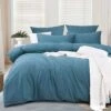 Jersey Quilt Cover Set Legion Blue -MANCHESTER COLLECTION Sales 32413