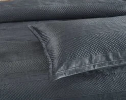 Emma Quilt Cover Set Charcoal -MANCHESTER COLLECTION Sales 32594 3