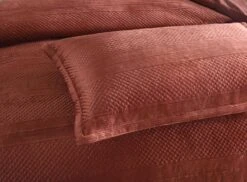 Emma Quilt Cover Set Rust -MANCHESTER COLLECTION Sales 32597 3