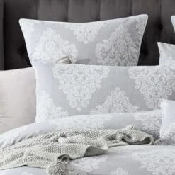 Sherwood Grey Quilt Cover Set -MANCHESTER COLLECTION Sales 32694 2