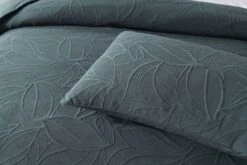 Barlyn Dark Slate Quilt Cover Set -MANCHESTER COLLECTION Sales 32695 3