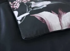 Dakota Black Quilt Cover Set -MANCHESTER COLLECTION Sales 32761 3