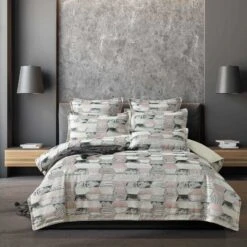 Barclay Pink Quilt Cover Set -MANCHESTER COLLECTION Sales 32968 4