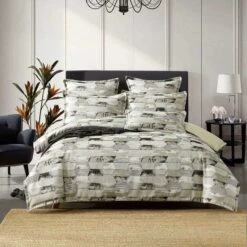 Barclay Natural Quilt Cover Set -MANCHESTER COLLECTION Sales 32969 4