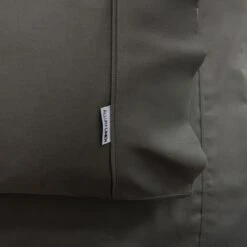 400 Thread Count Fitted Sheet Charcoal