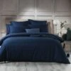 Soho 1000TC Quilt Cover Set Navy -MANCHESTER COLLECTION Sales 7599 7602