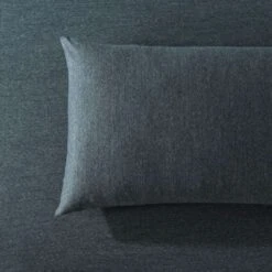 Jersey Quilt Cover Set Indigo Navy -MANCHESTER COLLECTION Sales JERSEY QCS INDIGONAVY 2